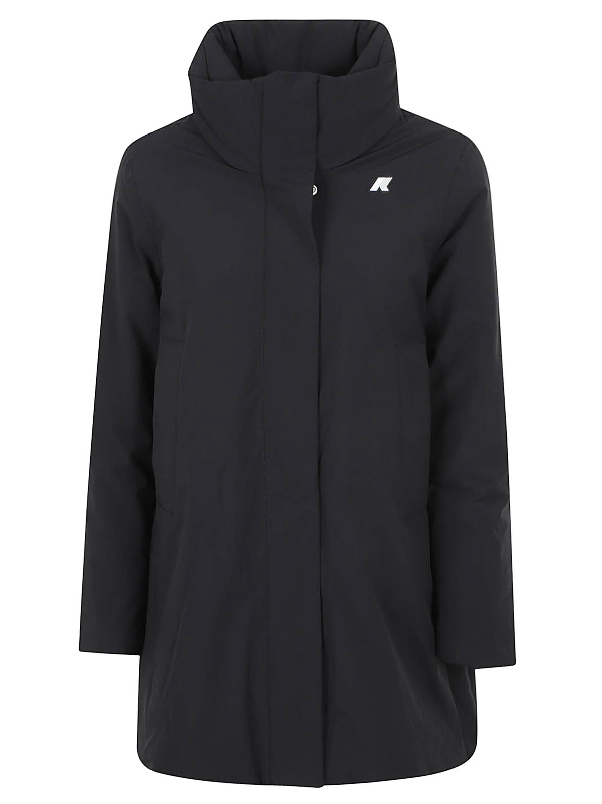 GIACCA DONNA IMPERMEABILE MARLA ST WARM - KWAY K7125LW USY BLACK PURE  KWAY 