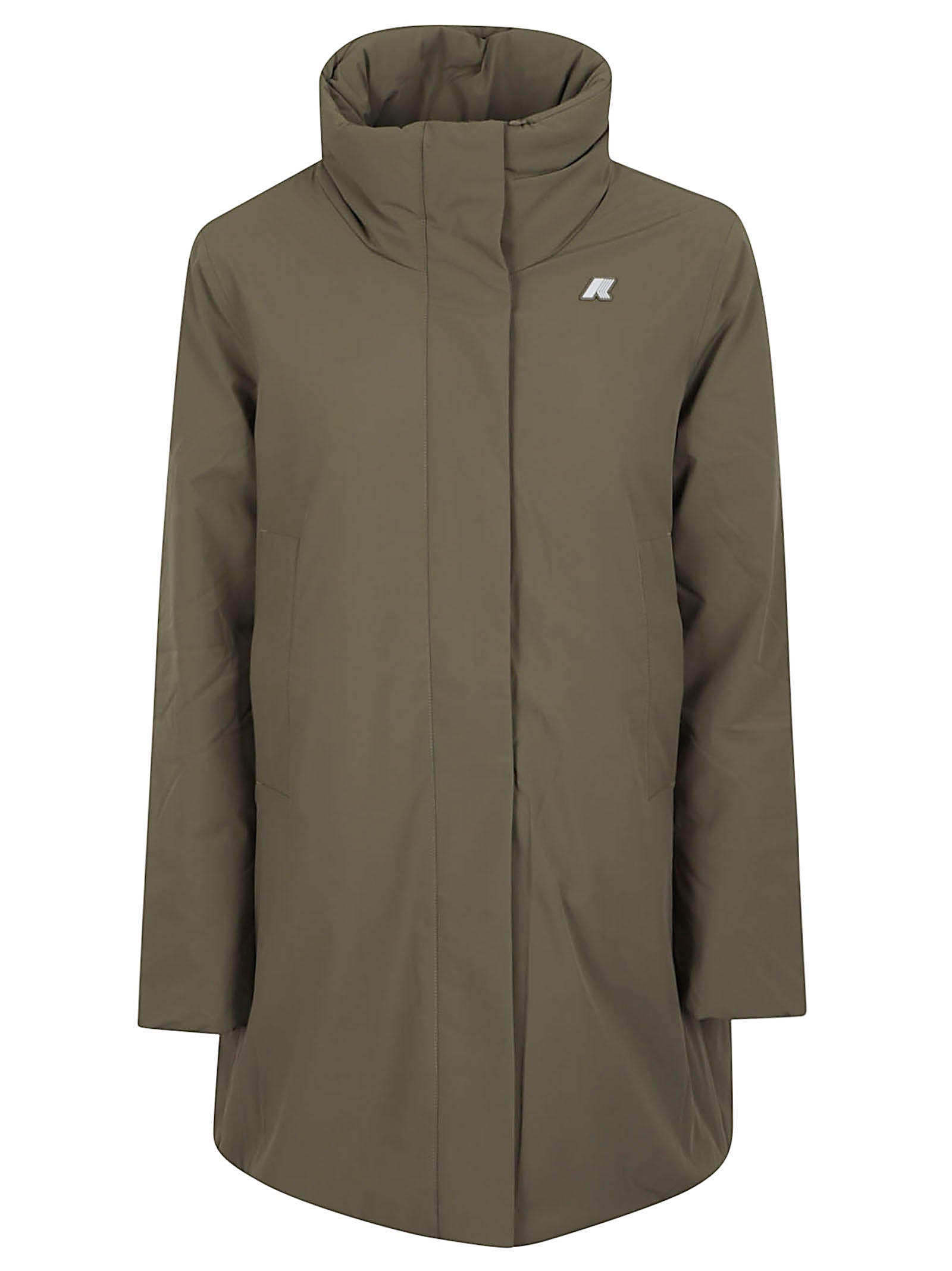 GIACCA DONNA IMPERMEABILE K7125LW XBE GREEN ARMY  KWAY 