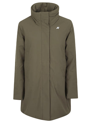 GIACCA DONNA IMPERMEABILE K7125LW XBE GREEN ARMY  KWAY 