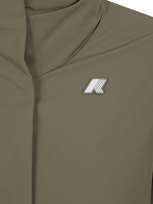 GIACCA DONNA IMPERMEABILE K7125LW XBE GREEN ARMY  KWAY 
