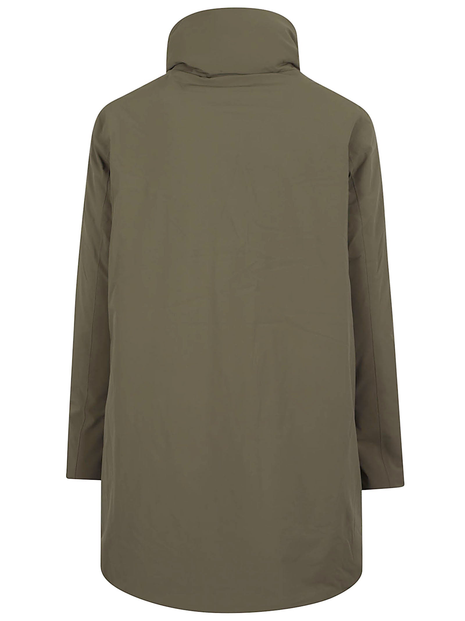 GIACCA DONNA IMPERMEABILE K7125LW XBE GREEN ARMY  KWAY 