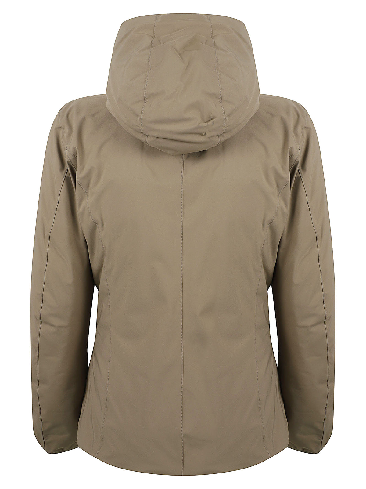GIACCA DONNA REVERSIBILE LILY ST THERMO DOUBLE - KWAY K8127XW DBR GREEN ARMY-BLACK PURE  KWAY 