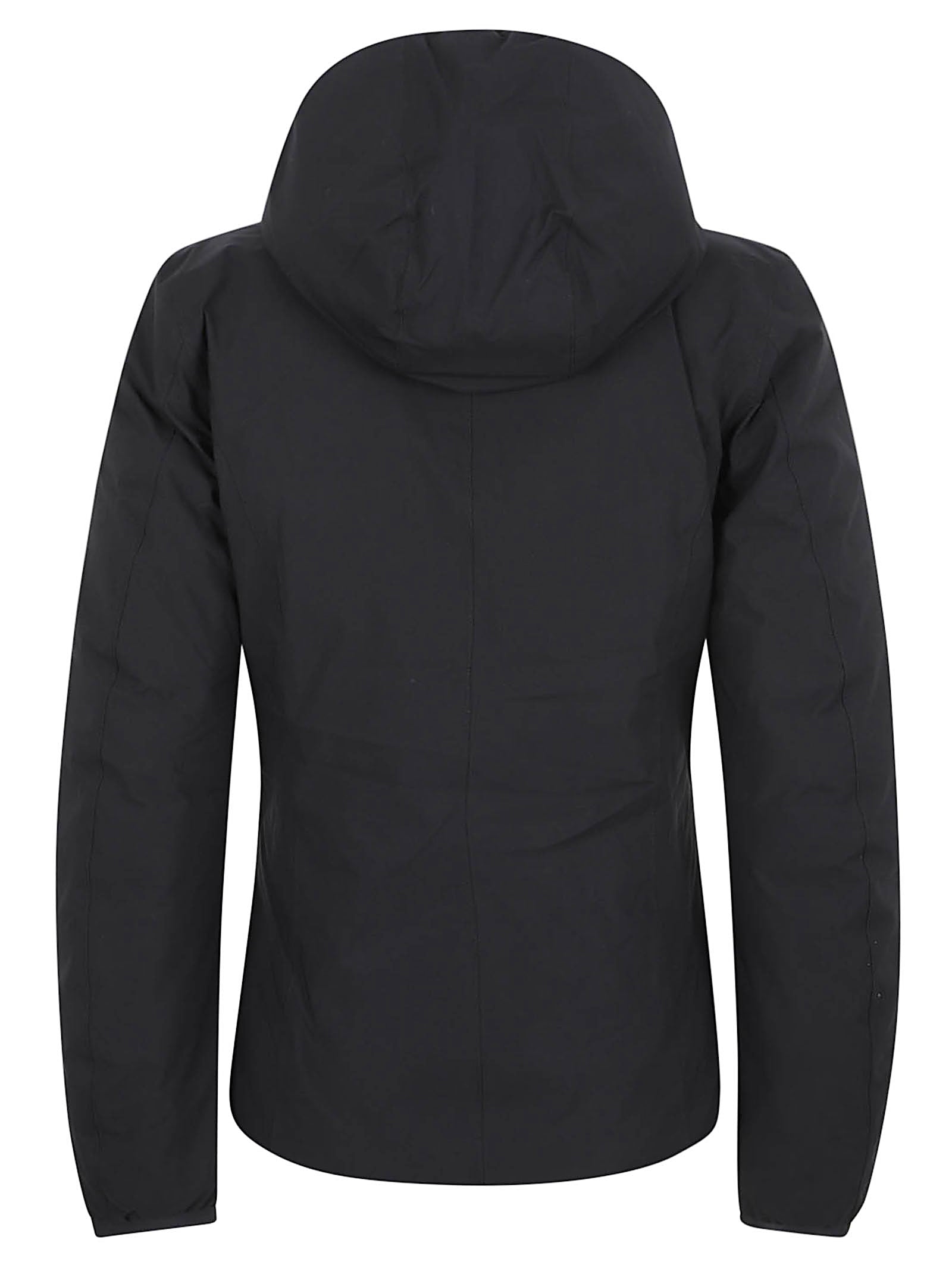 GIACCA DONNA REVERSIBILE K8127XW DC4 BLACK PURE-WHITE NATURAL  KWAY 