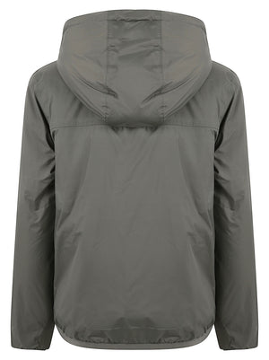 GIACCA DONNA CLAUDETTE ORSETTO - KWAY K81537W WMR GREEN BLACKISH  KWAY 
