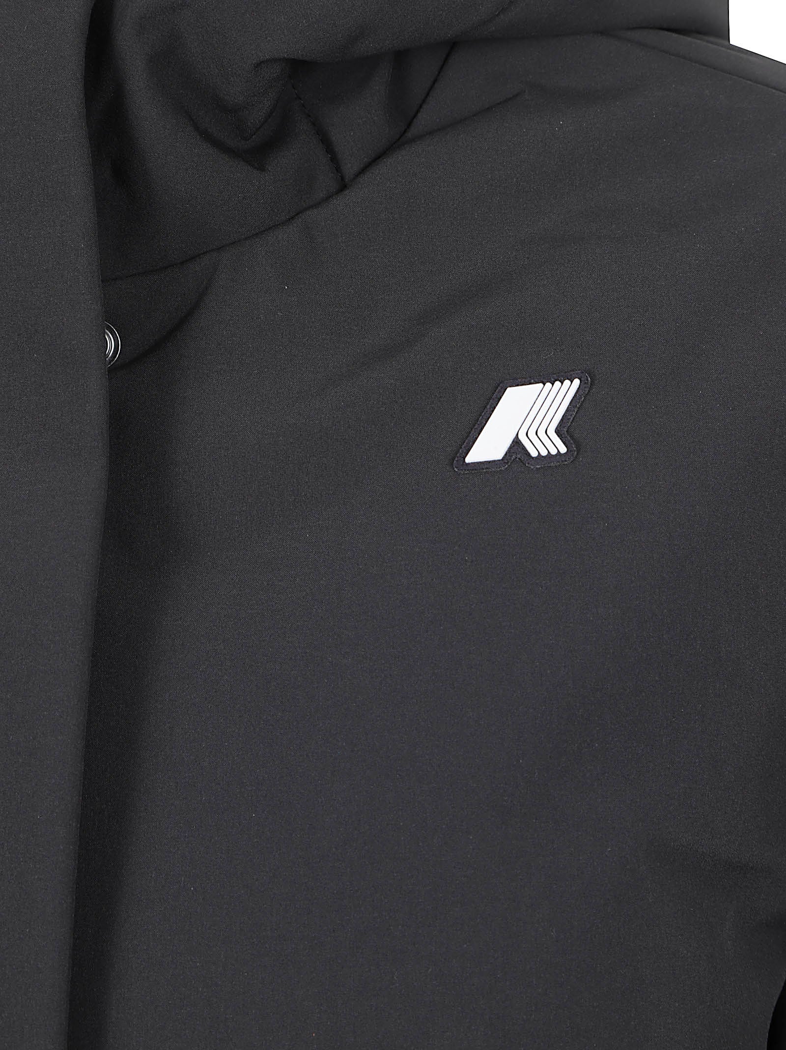 GIACCA DONNA IMPERMEABILE <BR/> K8161DW USY BLACK PURE  KWAY 