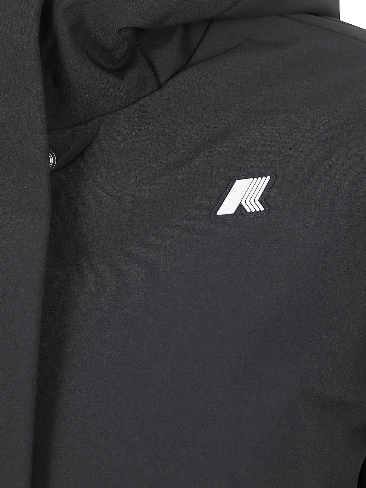 GIACCA DONNA IMPERMEABILE SIPHANE HYBRID WARM SHELL - KWAY<BR/> K8161DW USY BLACK PURE  KWAY 