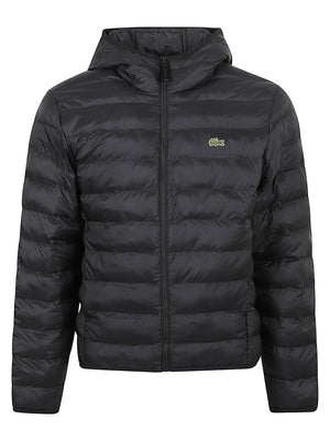 GIACCA IMBOTTITA UOMO CON CAPPUCCIO - LACOSTE<BR/> BH8714 031  LACOSTE 