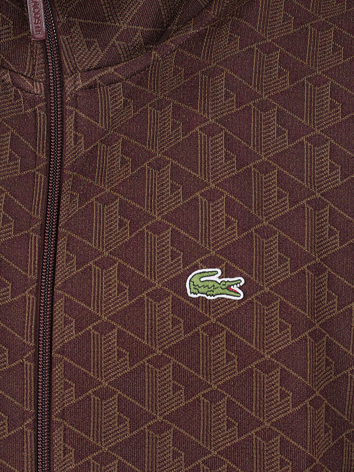 FELPA CON ZIP UOMO - LACOSTE<BR/> SH1368 WD9  LACOSTE 