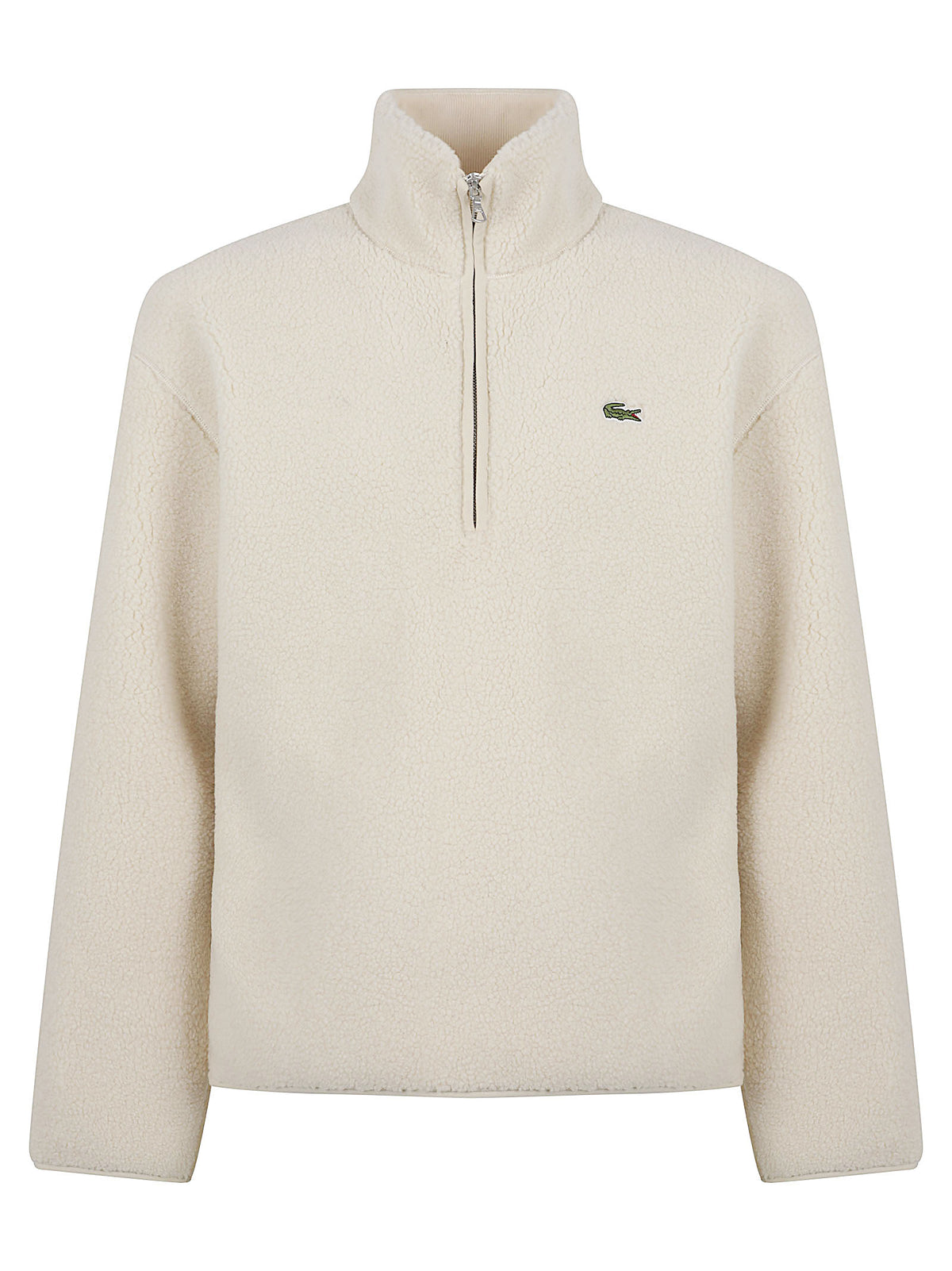 FELPA UOMO MEZZA ZIP TEDDY - LACOSTE SH8648 056  LACOSTE 