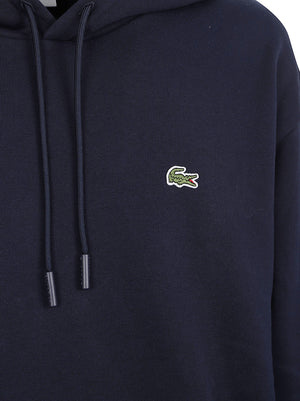 FELPA UOMO CON CAPPUCCIO<BR/> SH8863 166  LACOSTE 