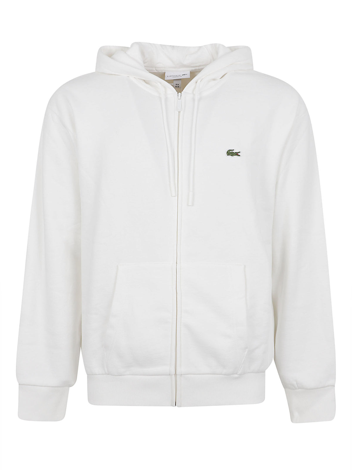 FELPA UOMO CON ZIP E CAPPUCCIO - LACOSTE <BR/> SH8864 70V  LACOSTE 