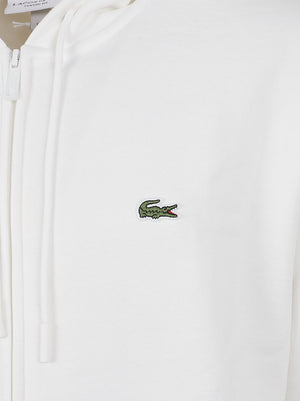 FELPA UOMO CON ZIP E CAPPUCCIO - LACOSTE <BR/> SH8864 70V  LACOSTE 