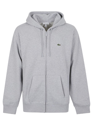 FELPA UOMO CON CAPPUCCIO SH8864 CCA  LACOSTE 