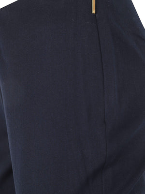 PANTALONI DONNA IN TESSUTO 200631310 022 LAUREN NAVY LAUREN 