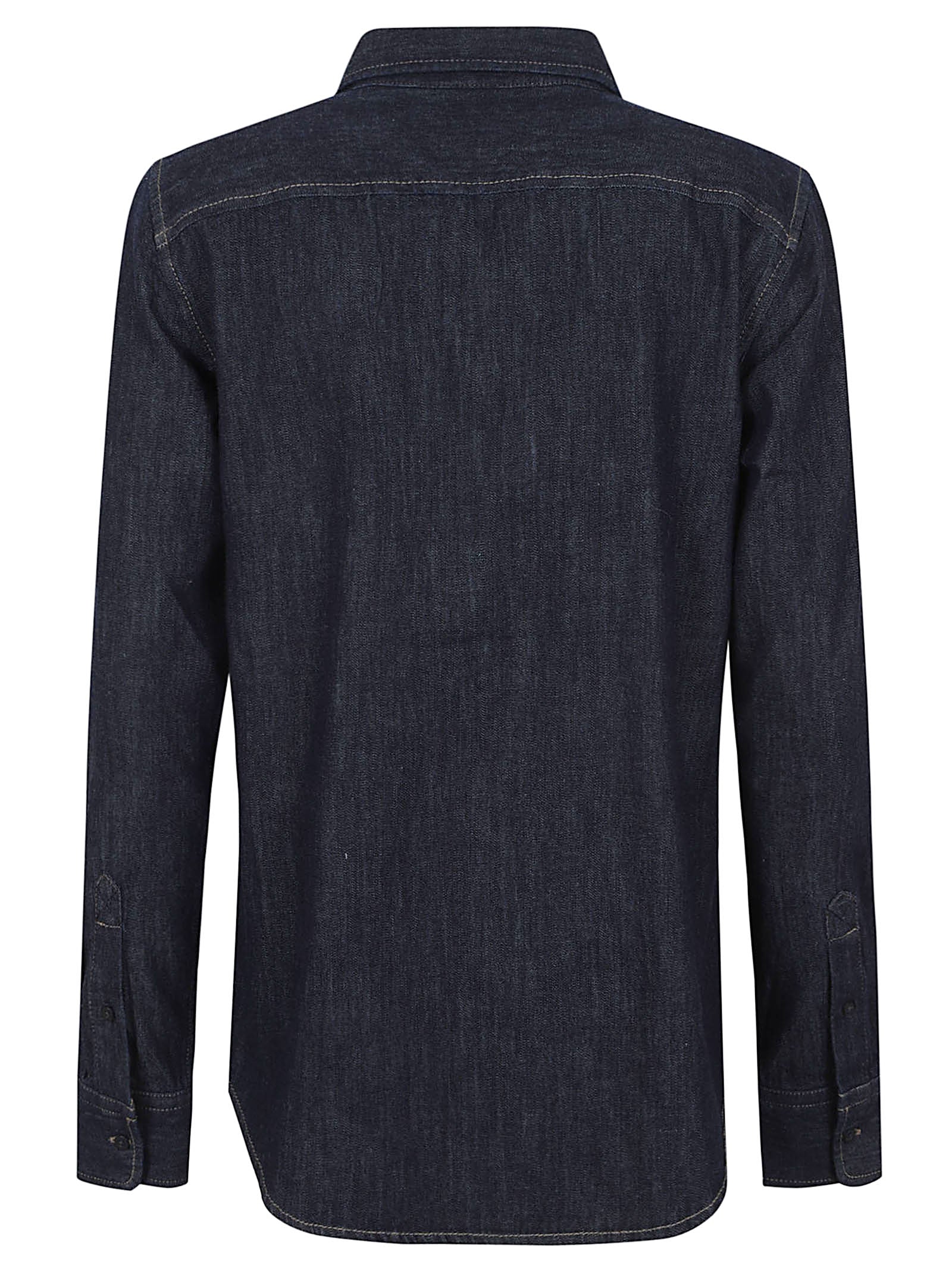 CAMICIA DI JEANS DONNA 200B20825 001 BLUE LAUREN 