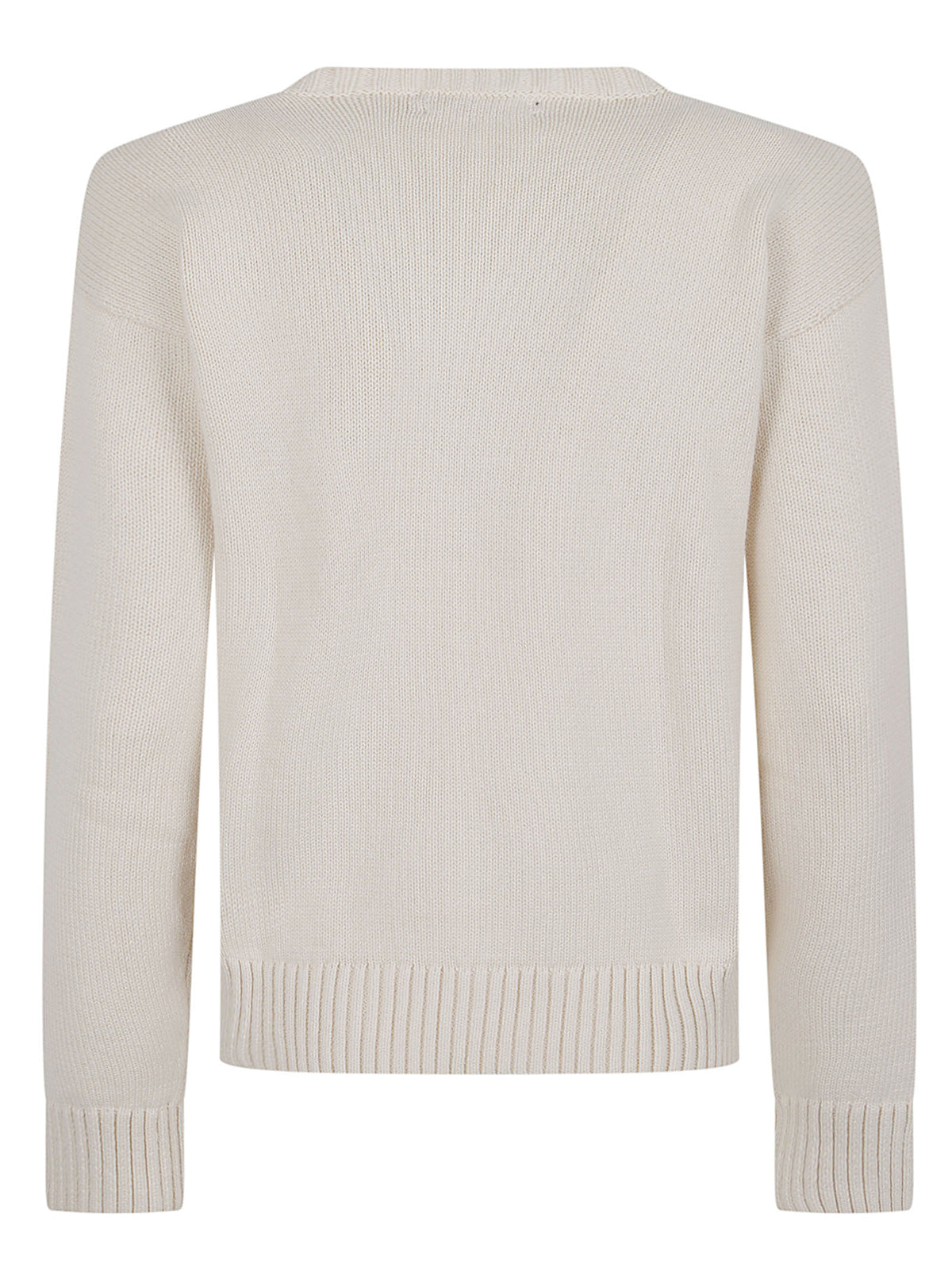 MAGLIONE DONNA CON STAMPA - LAUREN 200P14120 001 MASCARPONE CREAM LAUREN 