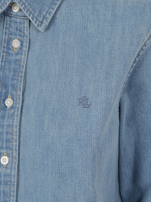 CAMICIA DI JEANS DONNA<BR/> 200P14149 001 ALICIA WASH LAUREN 
