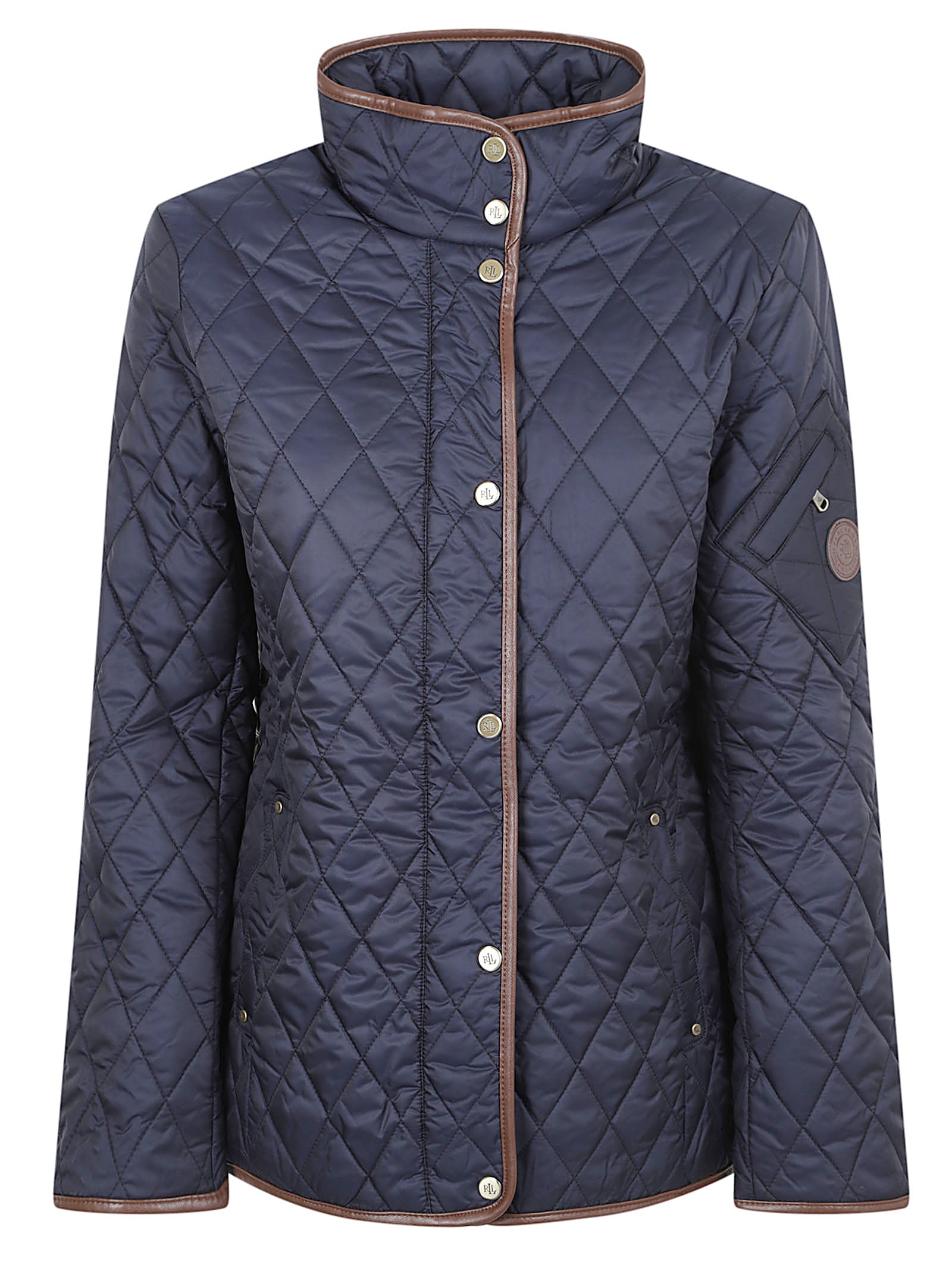 GIACCA DONNA TRAPUNTATA 297P18062 004 DK NAVY LAUREN 