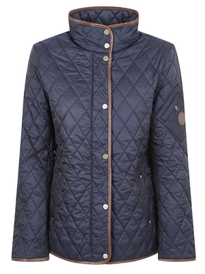 GIACCA DONNA TRAPUNTATA 297P18062 004 DK NAVY LAUREN 