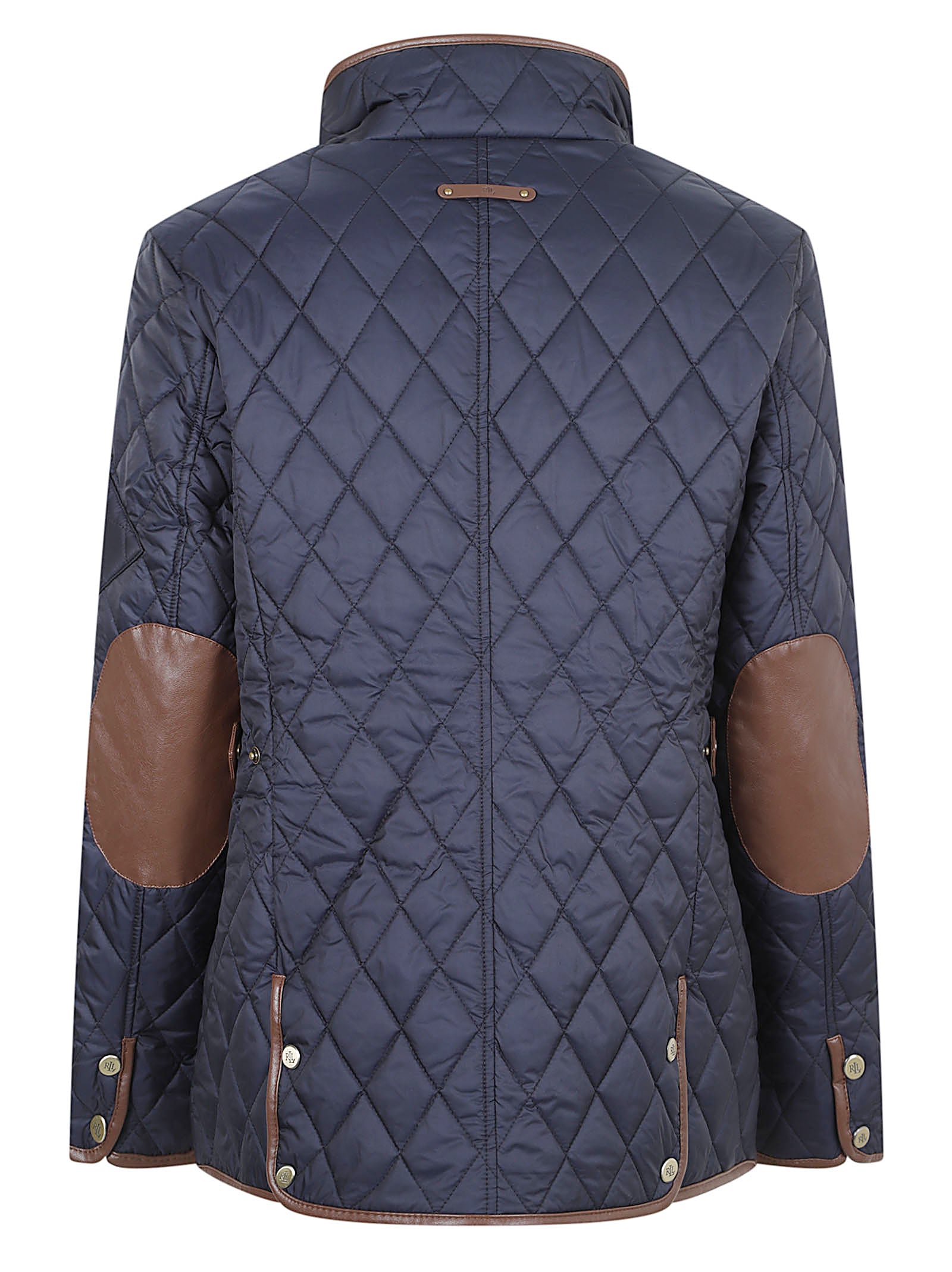 GIACCA DONNA TRAPUNTATA 297P18062 004 DK NAVY LAUREN 