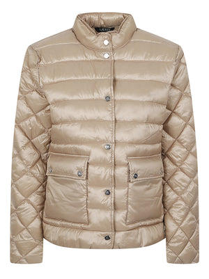 GIACCA DONNA CORTA 297P18066 002 BIRCH TAN LAUREN 