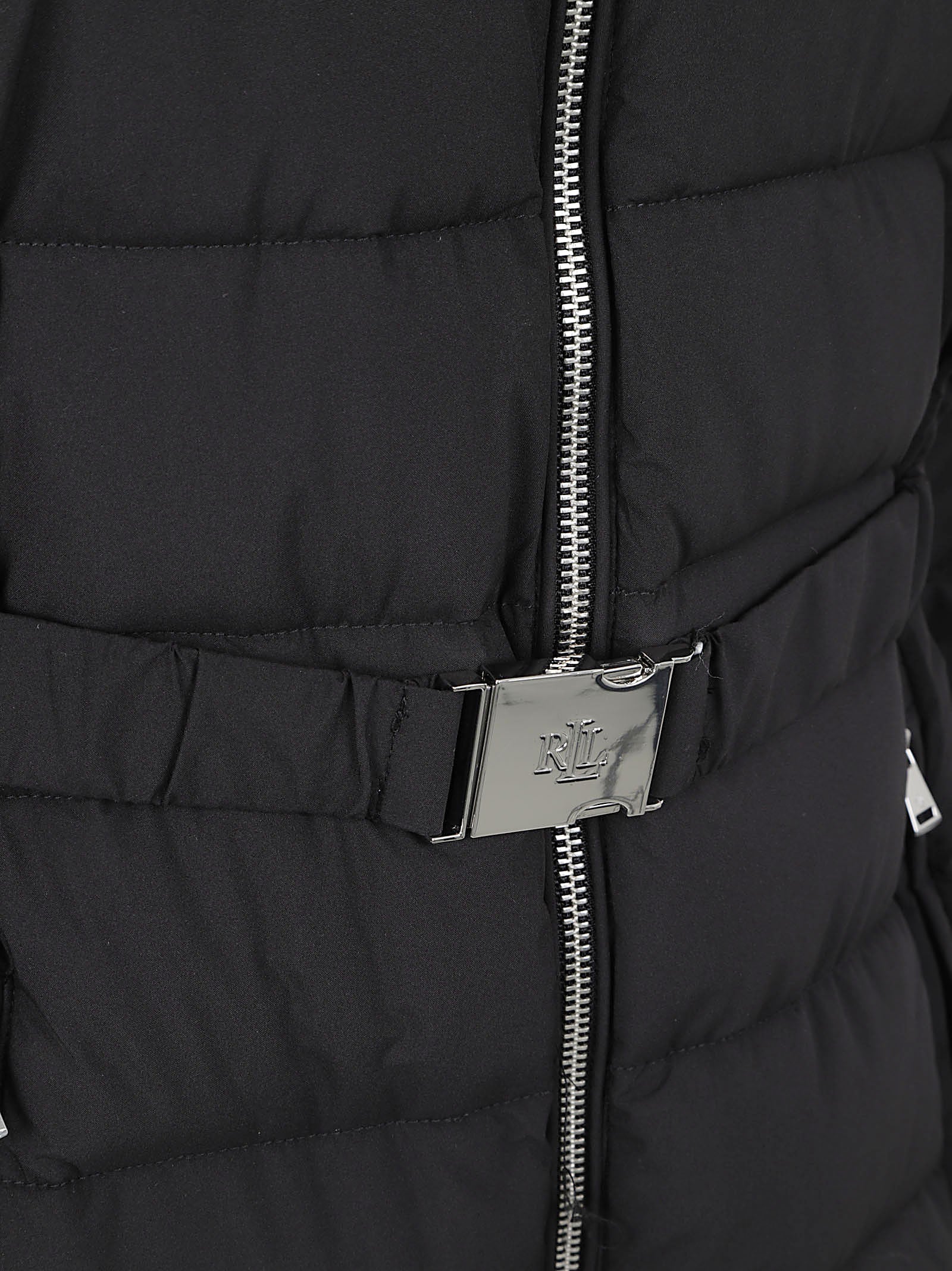 GIACCA DONNA LUNGA<BR/> 297P18071 001 Black LAUREN 