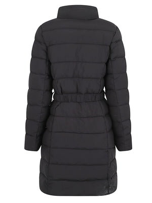 GIACCA DONNA LUNGA<BR/> 297P18071 001 Black LAUREN 