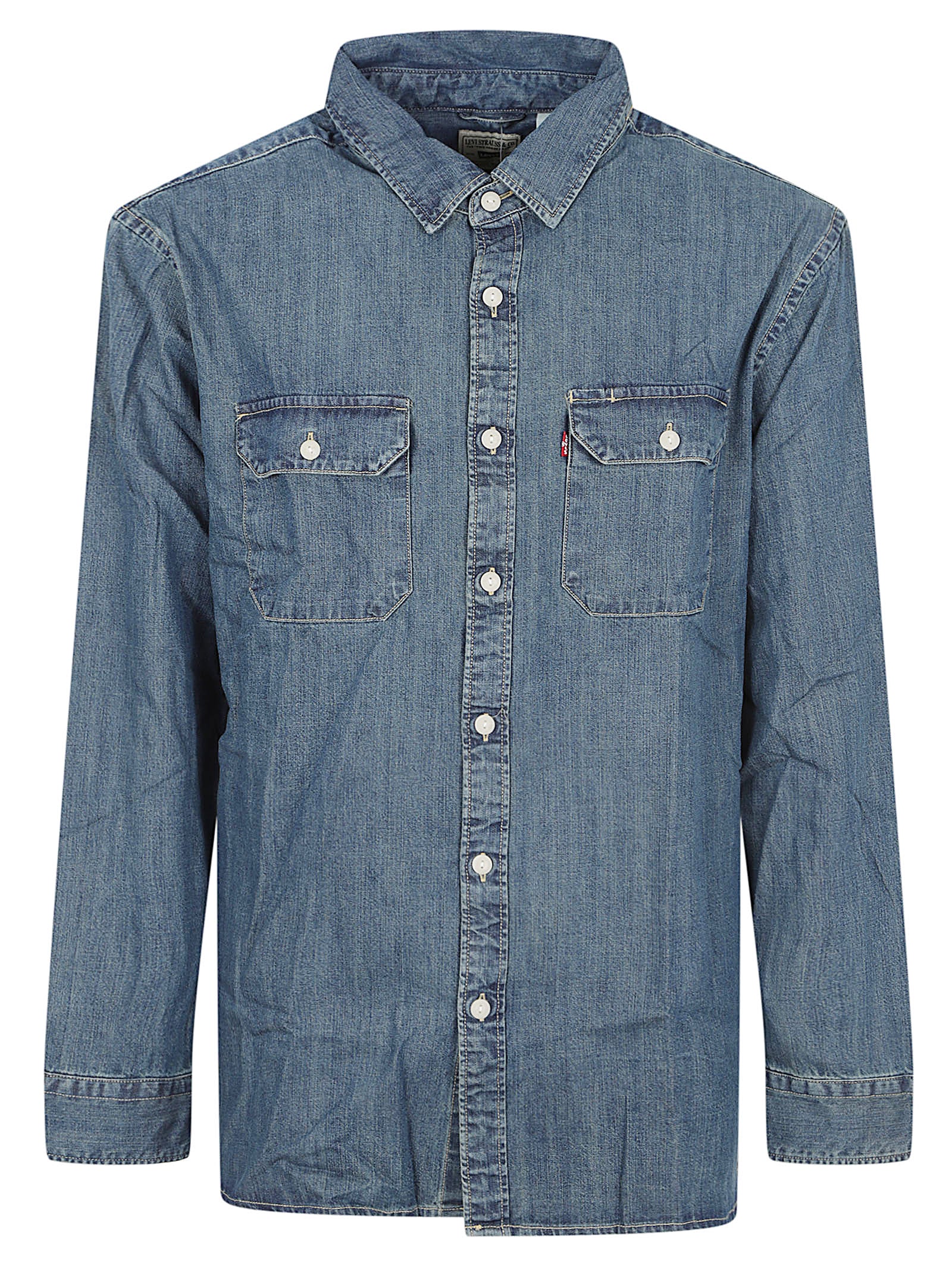 CAMICIA JEANS UOMO 19573 0269 CHOPPER DARK WASH LEVI'S STRAUSS 