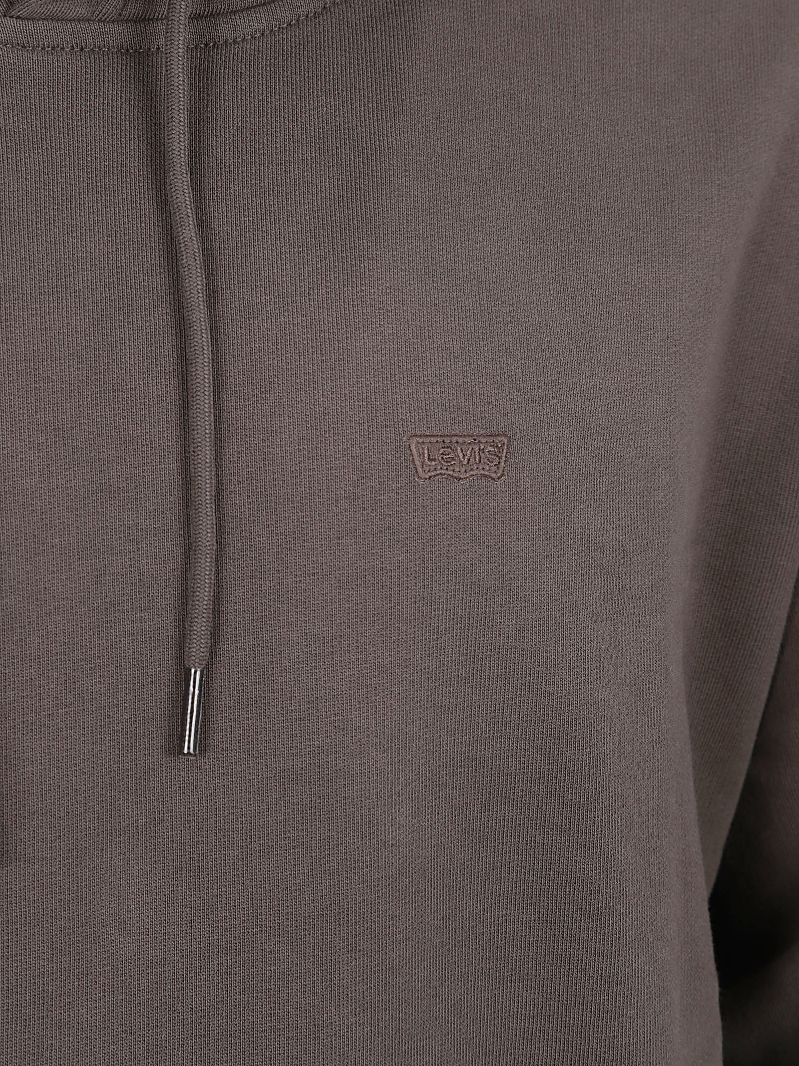 FELPA UOMO CON CAPPUCCIO 34581 0066 COFFEE LEVI'S STRAUSS 