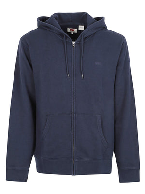 FELPA UOMO CON CAPPUCCIO<BR/> 34584 0048 Navy Blazer LEVI'S STRAUSS 