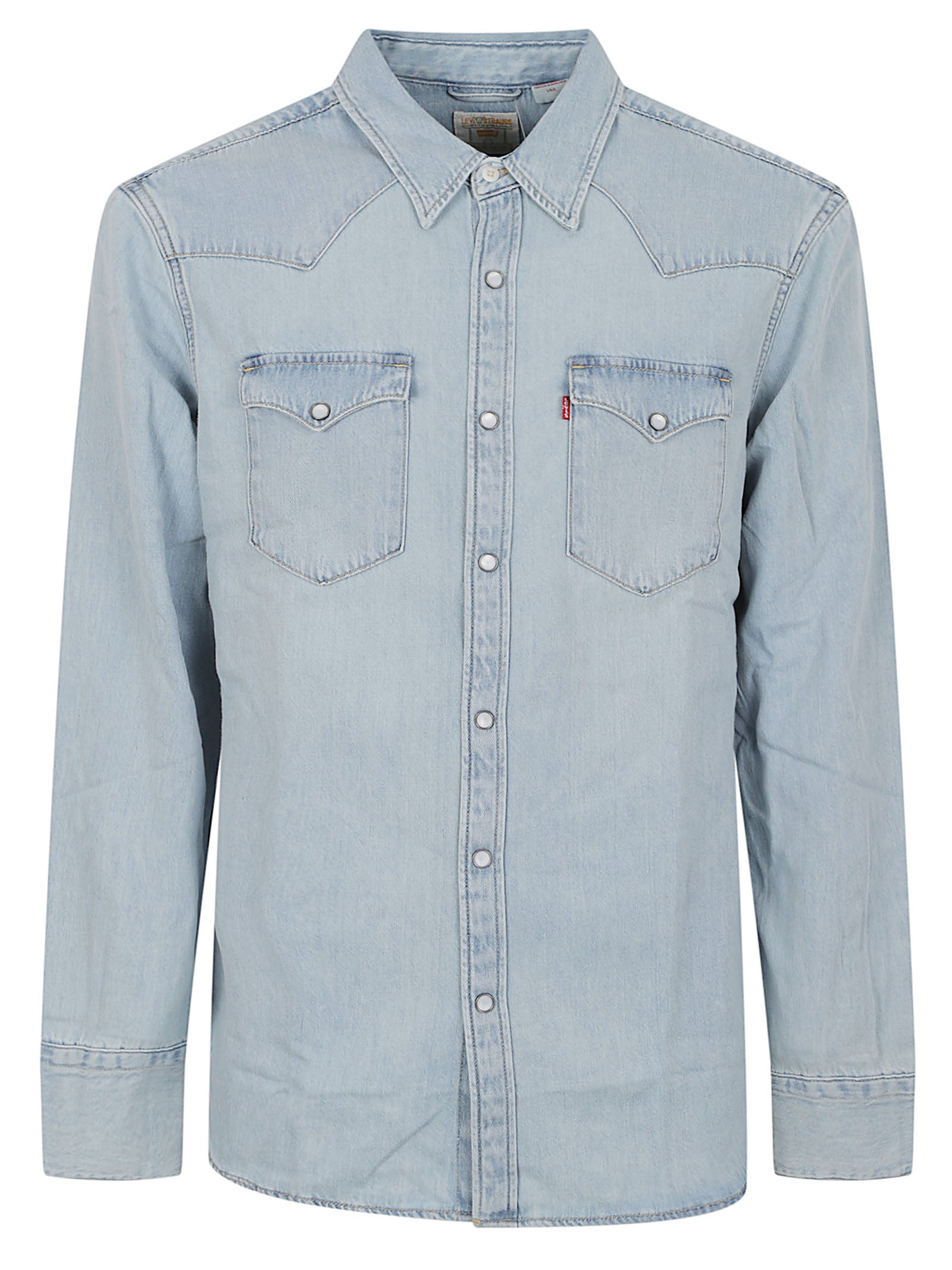 CAMICIA JEANS UOMO<BR/> 85744 0118 SOLUCELL WORN-IN LEVI'S STRAUSS 