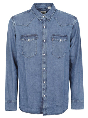 CAMICIA JEANS UOMO 85744 0125 RUSTIC ROOT HILLS WORN-IN LEVI'S STRAUSS 