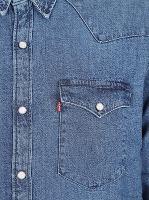 CAMICIA JEANS UOMO 85744 0125 RUSTIC ROOT HILLS WORN-IN LEVI'S STRAUSS 