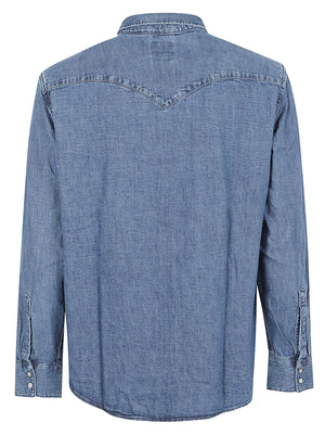 CAMICIA JEANS UOMO 85744 0125 RUSTIC ROOT HILLS WORN-IN LEVI'S STRAUSS 