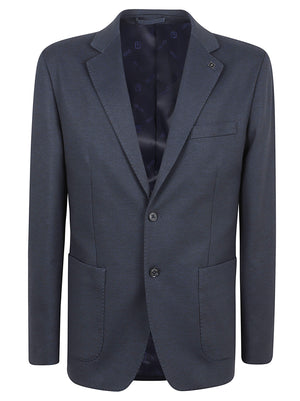 GIACCA BLAZER ELEGANTE UOMO - LIU.JO QF6044J4977 93921 Blu navy LIU.JO 