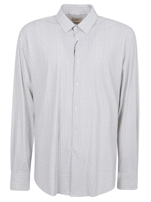CAMICIA UOMO JERSEY - LIU.JO QF6057J3526 D3058 ACCIA MEL GESSATO LIU.JO 