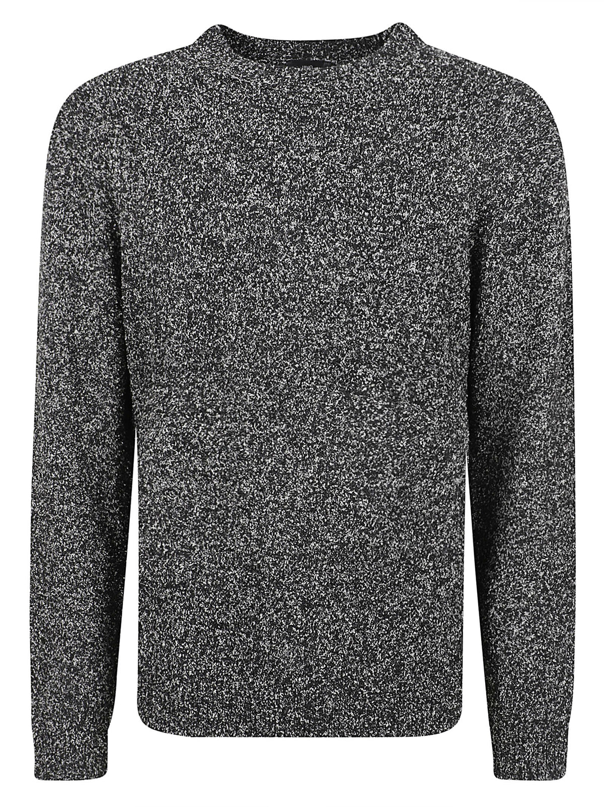 MAGLIONE GIROCOLLO UOMO BOUCLE' - LIU.JO QF6124MAB28 22222 Nero LIU.JO 