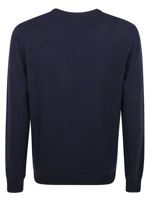 MAGLIONE GIROCOLLO UOMO WOOLCASH - LIU.JO QF6145MA23P 94013 DARK BLUE LIU.JO 