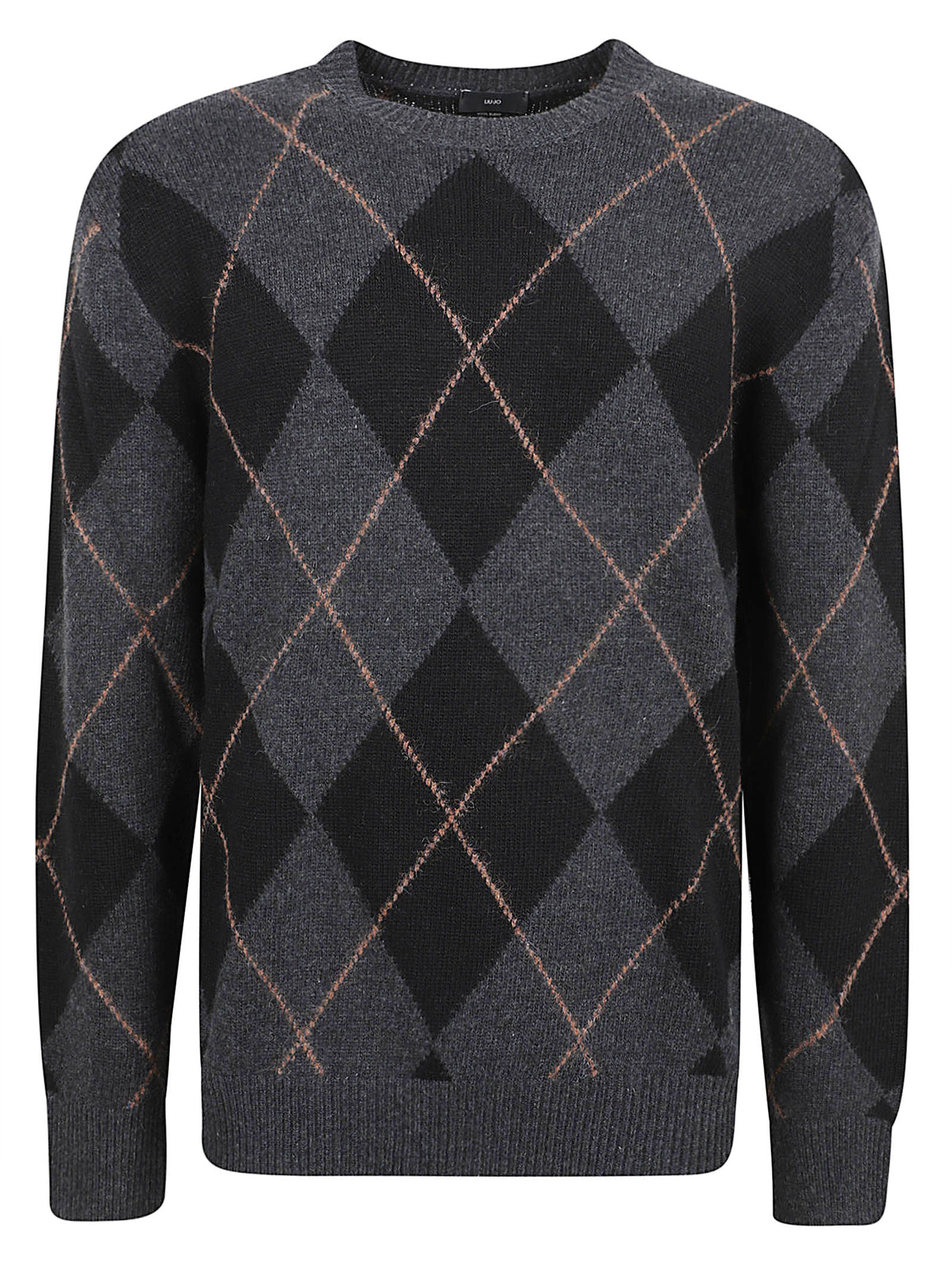MAGLIONE GIROCOLLO UOMO - LIU.JO QF6184MAB22 09433 ANTRA MEL ROMBI LIU.JO 