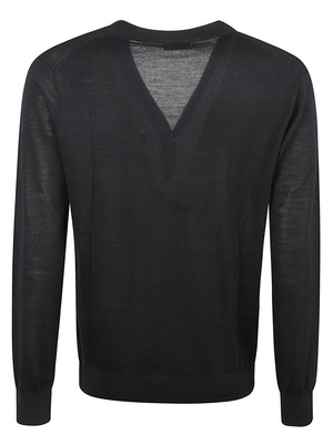 CARDIGAN UOMO LANA - LIU.JO<BR/> QF6232MA27P 22222 Nero LIU.JO 