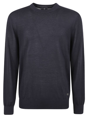 MAGLIA GIROCOLLO UOMO LANA - LIU.JO QXX134MA27P 94013 DARK BLUE LIU.JO 