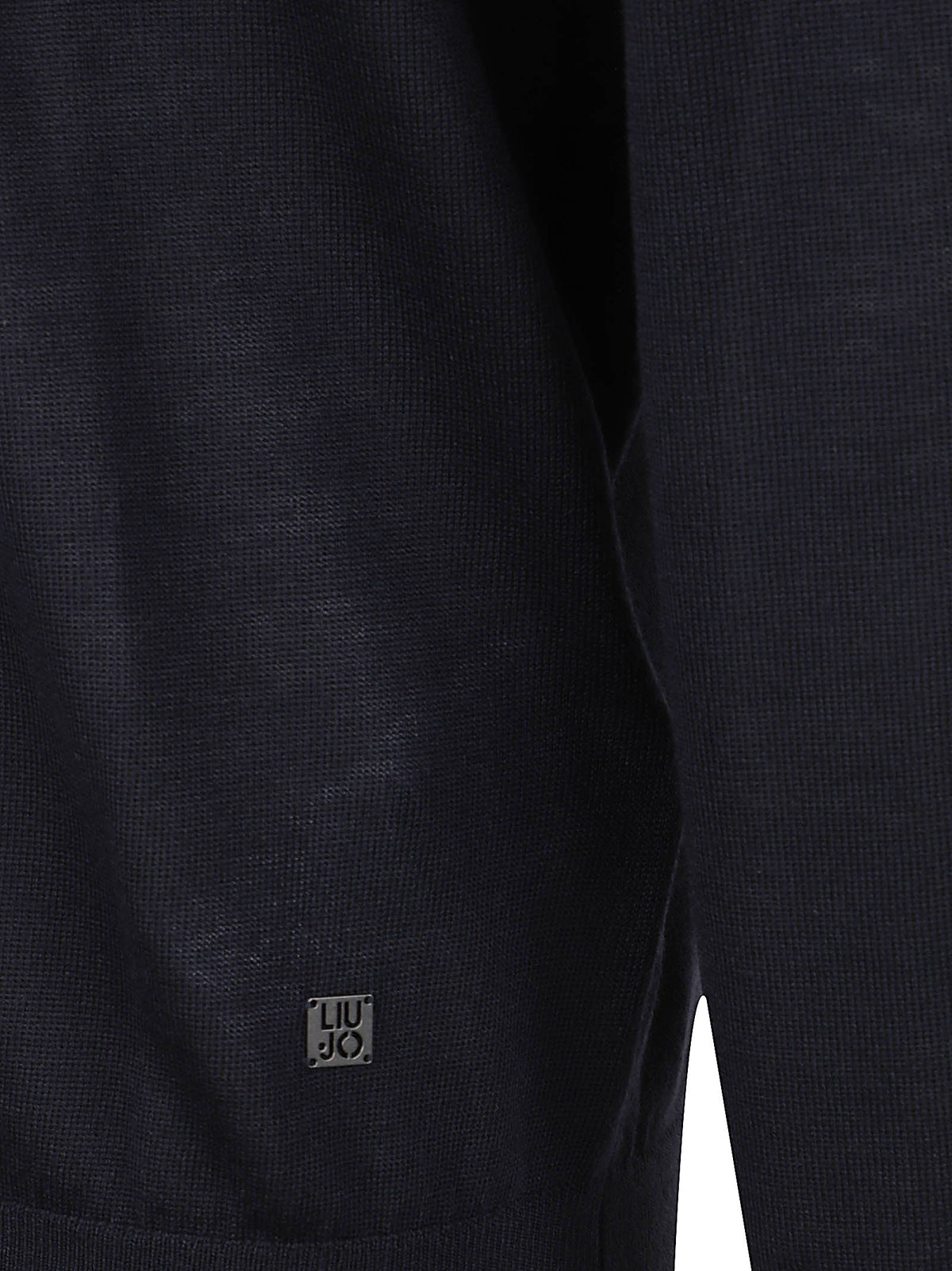 MAGLIA UOMO SCOLLO A V - LIU.JO QXX135MA27P 94013 DARK BLUE LIU.JO 