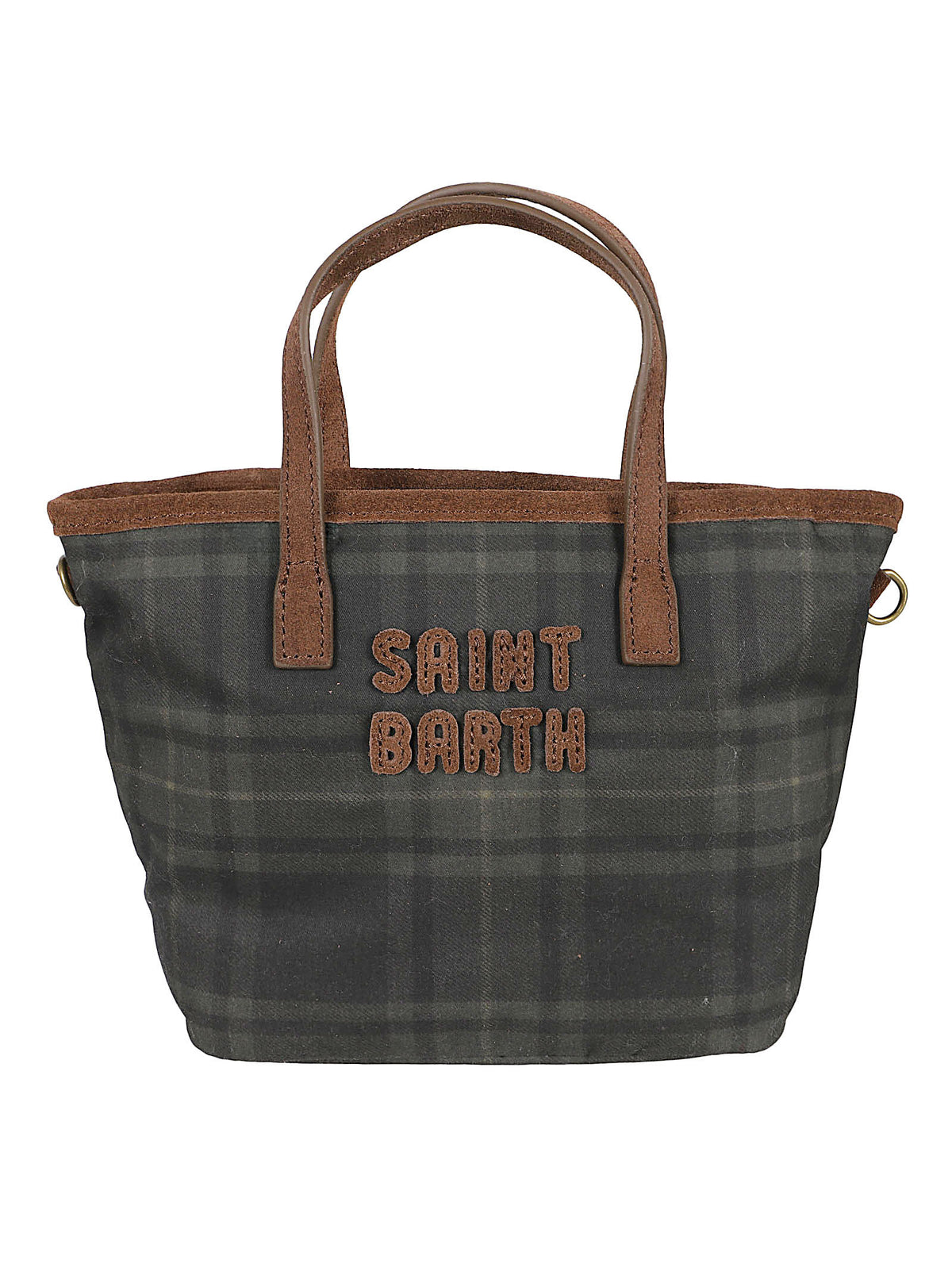 BORSA CITY BAG MINI WAX - MC2 SAINT BARTH CITY BAG MINI WAX 00405M SCOTT TARTAN 52  MC 2 