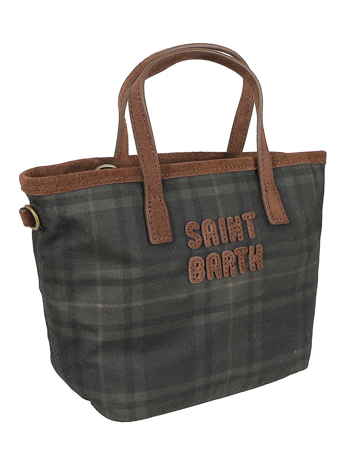 BORSA CITY BAG MINI WAX - MC2 SAINT BARTH CITY BAG MINI WAX 00405M SCOTT TARTAN 52  MC 2 