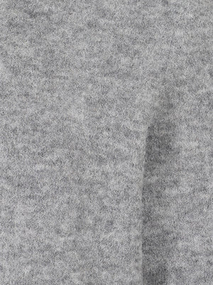 MAGLIONE GIROCOLLO UOMO REGENT - MC2 SAINT BARTH<BR/> REGENT ALPACA 00021M 15 M GREY MELANGE  MC 2 