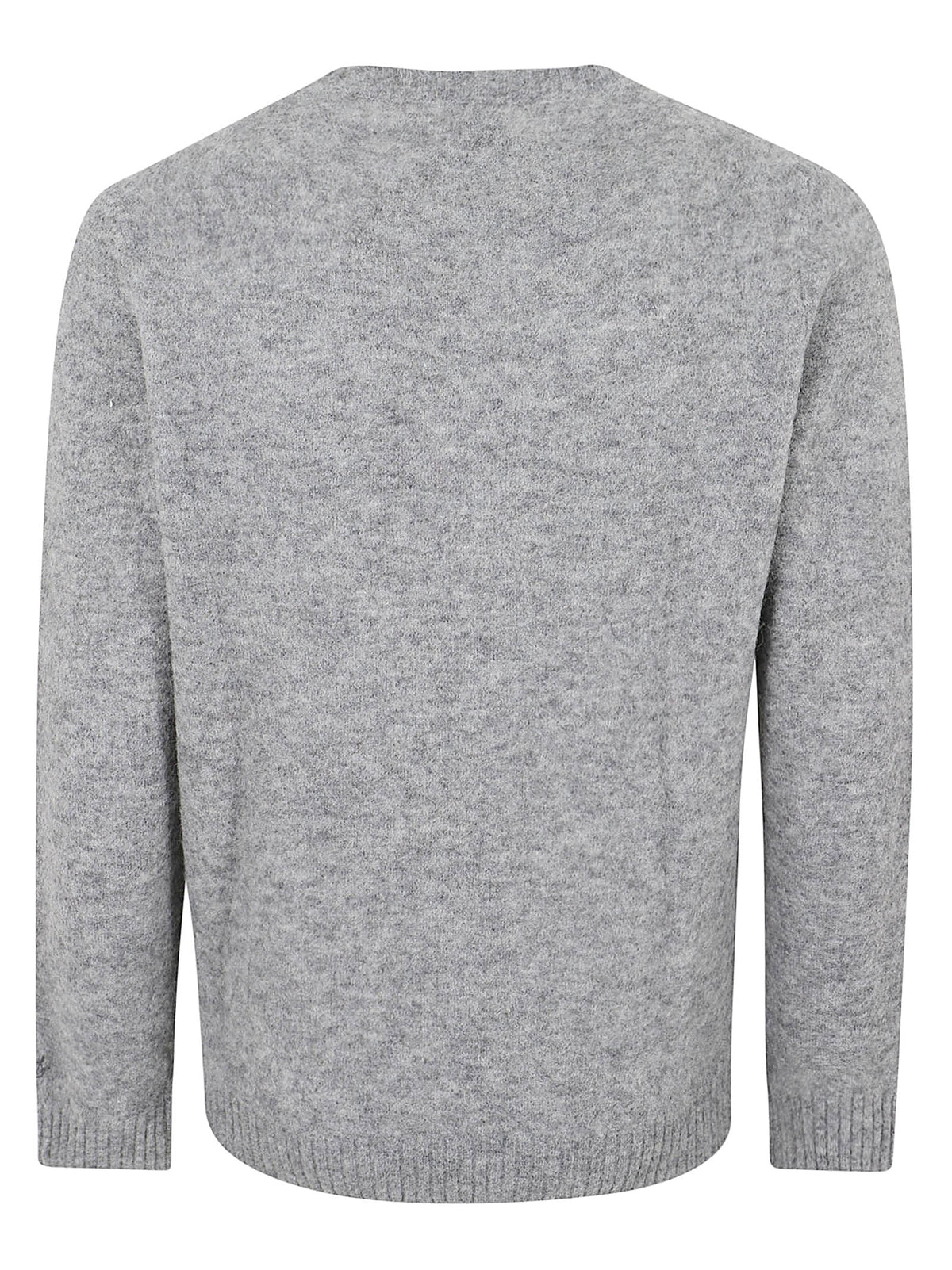 MAGLIONE GIROCOLLO UOMO REGENT - MC2 SAINT BARTH<BR/> REGENT ALPACA 00021M 15 M GREY MELANGE  MC 2 