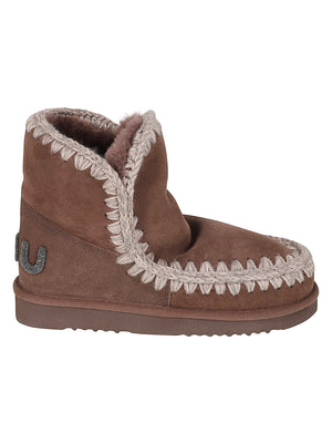 STIVALETTO DONNA PELO "ESKIMO 28 GLITTER LOGO" - MOU<BR/> FW101050A BRPEP  MOU 