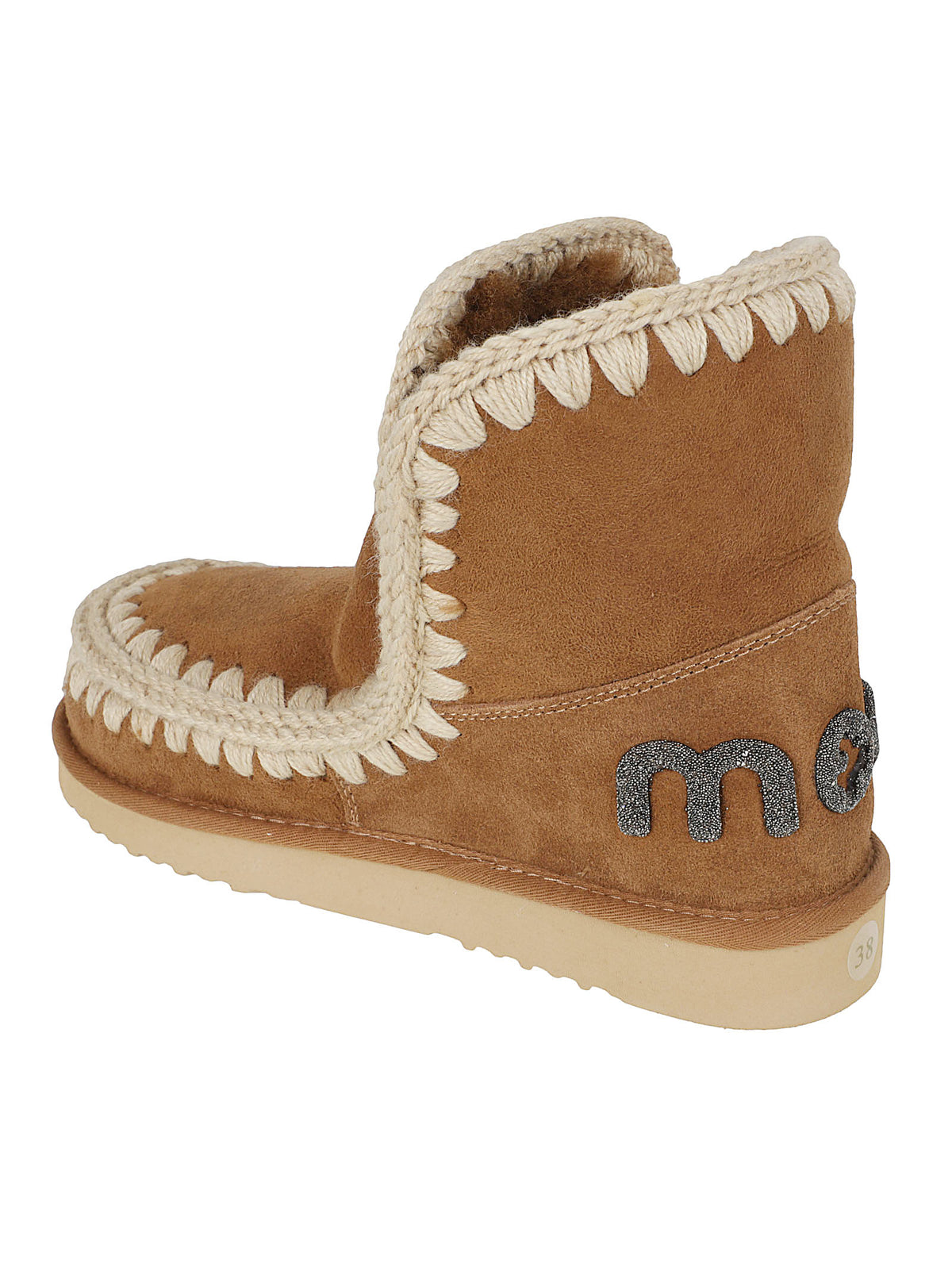 STIVALETTO DONNA PELO "ESKIMO 18 GLITTER LOGO" - MOU FW101050A COG  MOU 