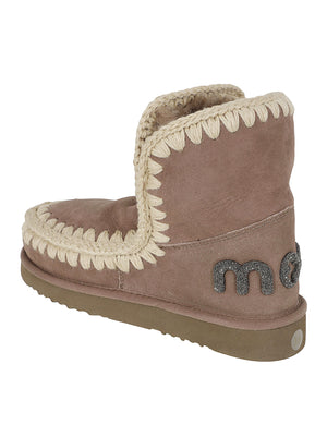 STIVALETTO DONNA PELO "ESKIMO 18 GLITTER LOGO" - MOU FW101050A ELGRY  MOU 