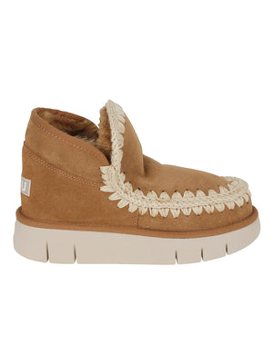 SCARPA DONNA CON PELO "ESKIMO BOUNCE SNEAKER" - MOU<BR/> FW531009A COG  MOU 